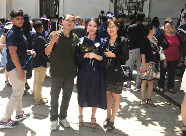 Graduation Day with family